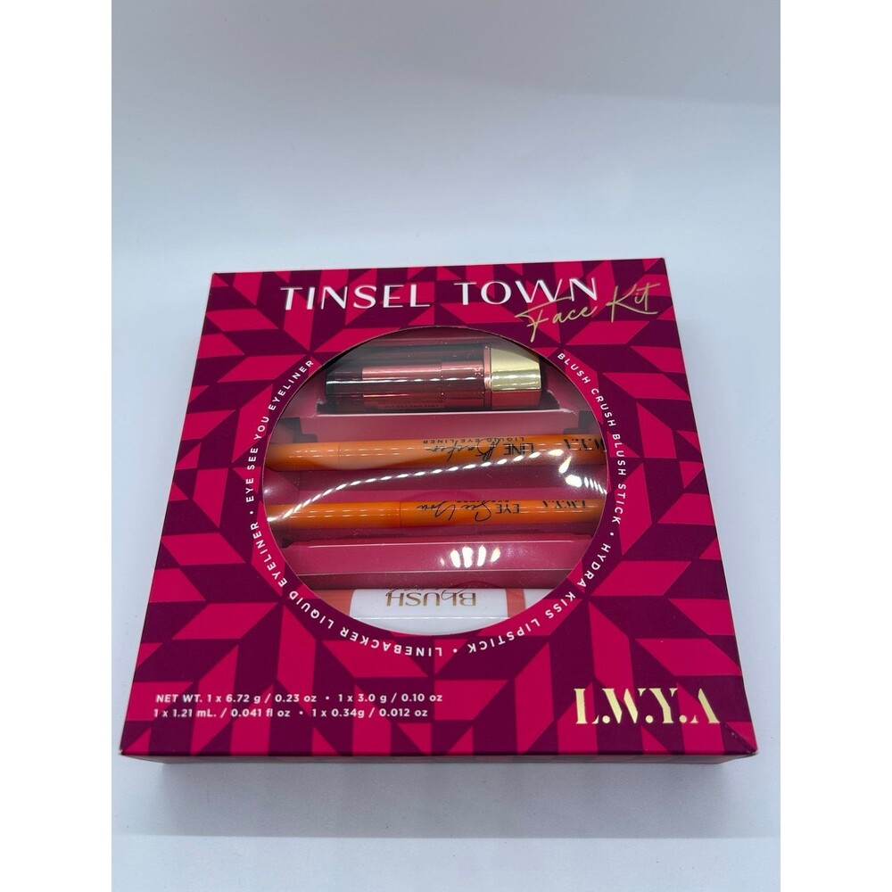 LWYA by Kim Gravel Tinsel Town 4pc Gift Box Face Kit - Spice